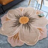 Fashion Advanced Living Room Carpet Special-shaped Flowers Coffee Tables Plush Mat Decorate Bedroom Fluffy Rug ковер Tapis 러그