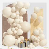 White Gold Balloon Garland Arch Kit Happy Birthday Party Decoration Kids Wedding Birthday Balloon Latex Baloon Baby Shower