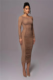 Taooba Slaying Saisha Mesh Bodycon Dress