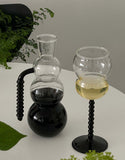 Taooba Spiral Decanter / Spiral Wine Glass