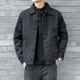 Taooba Denim Jackets Man Blazer Cargo Black Jeans Coat for Men Clothing Outwear Fast Delvery Cheap Price Stylish Branded Fashion New In