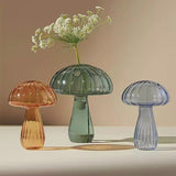 Taooba-Mini Glass Mushroom Vase