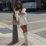 Taooba Semaj Long Sleeve Mini Dress