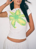 Taooba Rena Floral Print T-Shirt