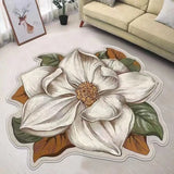 Decoration Living Room Carpet Special-shaped Flower Bedroom Bedside Large Area Plush Mat Coffee Tables Fluffy Rug ковер Tapis 러그