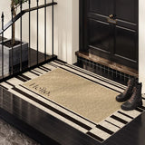 Minimalist Style Door Mats Stain-resistant Wear-resistant Interior Decoration Welcome Mat Entrance Corridor Cuttable Carpets Rug