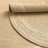 Living Room Carpet Natural Jute Hand Woven Home Decoration Breathable Bedroom Rug Modern Minimalism Wear Resistant Durable Mat