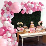 Pink Macaron Balloon Garland Arch Kit Wedding Birthday Party Decor Kid Baby Shower Latex Ballon Chain Wedding Party Decor Balloo