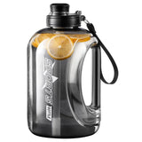 1pc Half Gallon Water Bottle 1.8L/2.8 L Large Water Bottle with Straw and Portable Handle Strap Gym Water Bottle for Sports