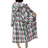 Taooba New Classic Tulip Series Bathrobe Hooded Parent-Child Absorbent Adult Home Bathrobe