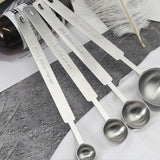 Taooba-1Pcs Stainless Steel Measuring Spoons Multipurpose Creative Baking Cooking Seasoning Measuring Spoons Kitchen Accessories