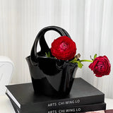 Ins Wind High Appearance Level Niche Personality Basket Vase