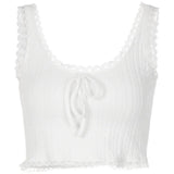 Taooba Simona Lace Crop Top