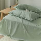 Taooba Solid Color Cotton Bedding Set (5 Colors)