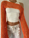 Taooba Tiphane Knit Crop Top