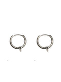 Taooba Triangle Drop Hoop Earrings