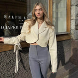 Taooba Viha Crop Blazer