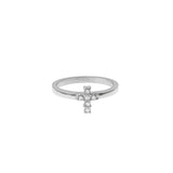 Taooba Zircon Cross Ring