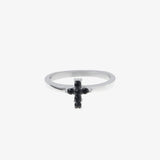 Taooba Zircon Cross Ring