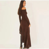 Taooba Zlata Ruffle Maxi Dress