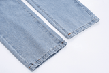 Taooba- 3390 BLUE STRAIGHT DENIM JEANS