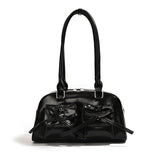 Taooba Christmas Gift outfit -The Galactic Satchel Bow Leather Shoulder Bag