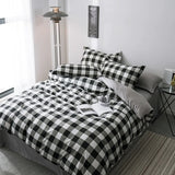 Taooba-Heavy Grid Bedding Set