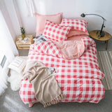 Taooba-Heavy Grid Bedding Set