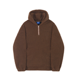 Taooba No. 3348 HALF ZIP-UP FLEECE HOODIE