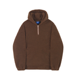 Taooba  No. 3348 HALF ZIP-UP FLEECE HOODIE