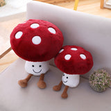 Taooba-Red Mushroom Pillow Toy