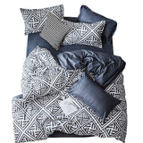 Taooba-Aztec Geometric Bedding Set