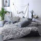 Taooba-Aztec Geometric Bedding Set