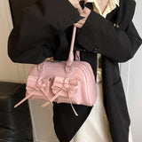 Taooba Christmas Gift outfit -The Galactic Satchel Bow Leather Shoulder Bag