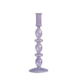 Taooba Glass Candle Holders Nordic Decor Taper Candle Holder Candlesticks for Home Wedding Room Decoration Party Vase Home Decor