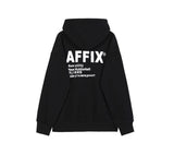 Taooba-5047 BLACK LETTER HOODIE