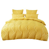 Taooba-Zig Zag Fringe Duvet Cover Set