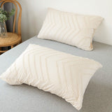 Taooba-Zig Zag Fringe Duvet Cover Set