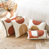 Taooba-Boho Tufted Arcs Cushion Cover