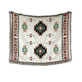 Taooba-Boho Style Woven Throw Blanket