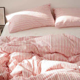 Taooba Bubble Pink Stripes Bedding Set