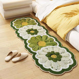 Taooba Pastoral Bedroom Carpet, Rug, Carpets for Living Room, Bathroom, Anti-Slip Rugs, Home Carpet