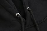 Taooba-5047 BLACK LETTER HOODIE