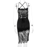 Taooba Camilla Lace Up Dress