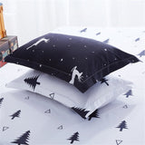 Taooba Christmas Trees and Deers Bedding Set