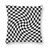 Taooba-3D Checkered Cushion Cover