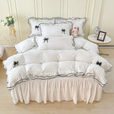 Taooba-Coquette Princess Ruffle Bedding Set