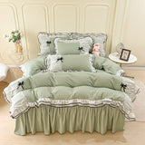 Taooba Coquette Princess Ruffle Bedding Set