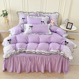 Taooba Coquette Princess Ruffle Bedding Set