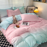 Taooba Cotton Candy Pastel Gradients Bedding Set